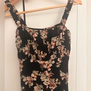 Abercrombie Floral Dress with Slit